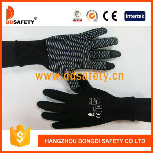 Seamless with PVC glove with half finger Seamless with PVC glove with half finger